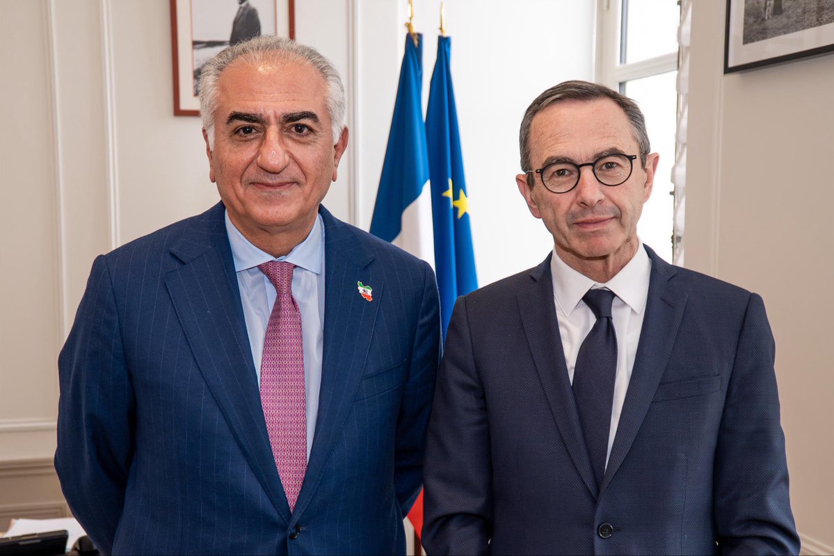 Reza Pahlavi tweet media