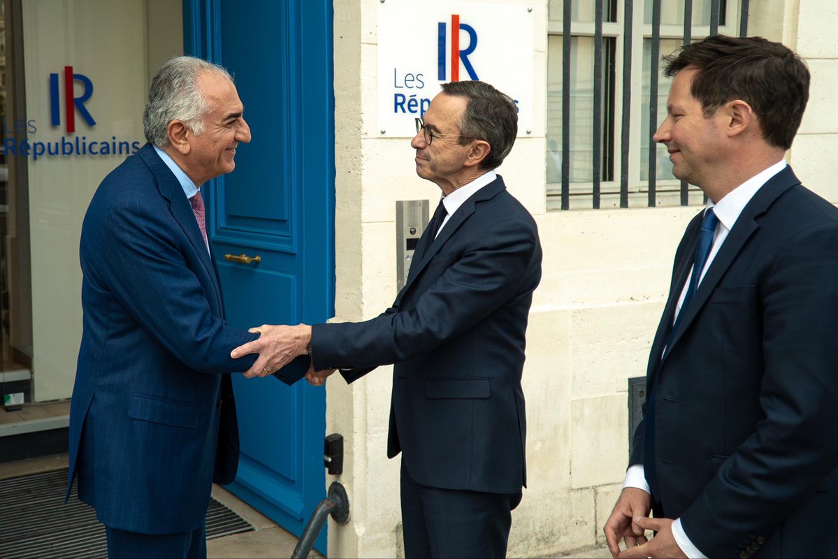 Reza Pahlavi tweet media