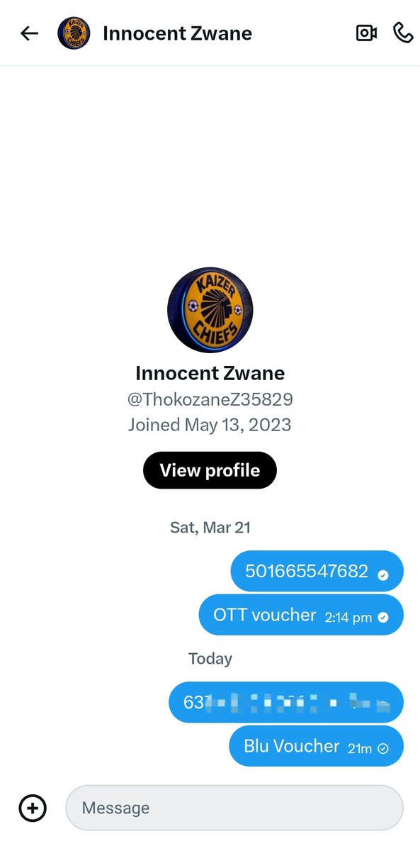 Oupa Khalanga Baloyi tweet media