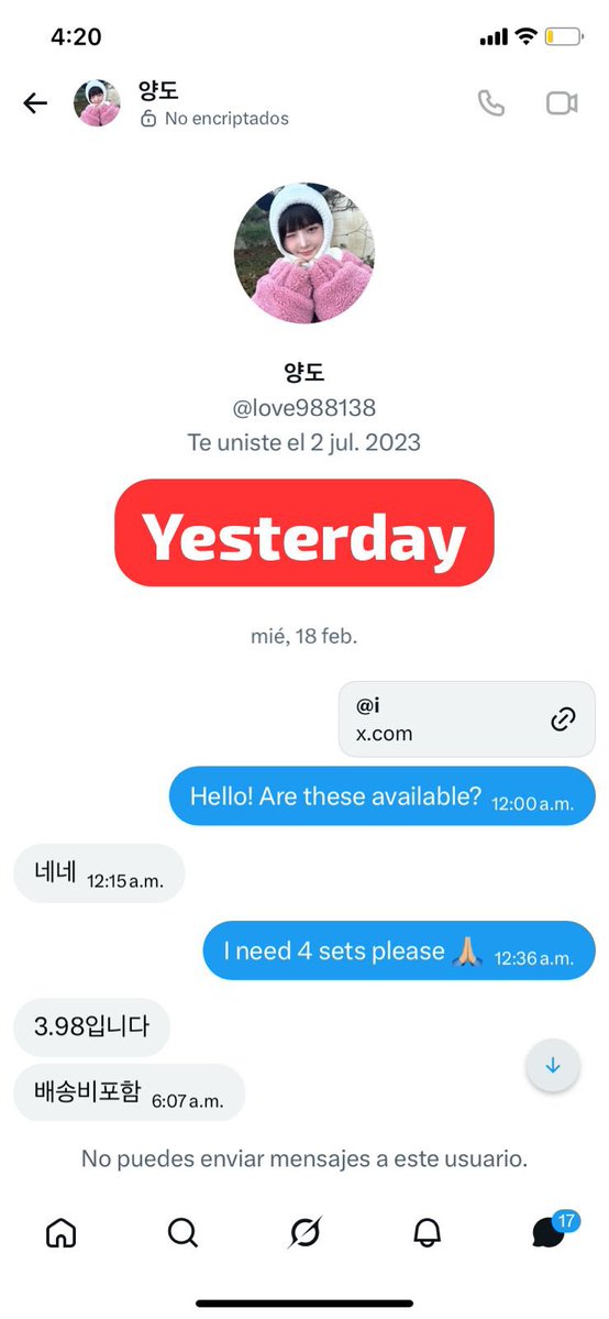 Valentina tweet media