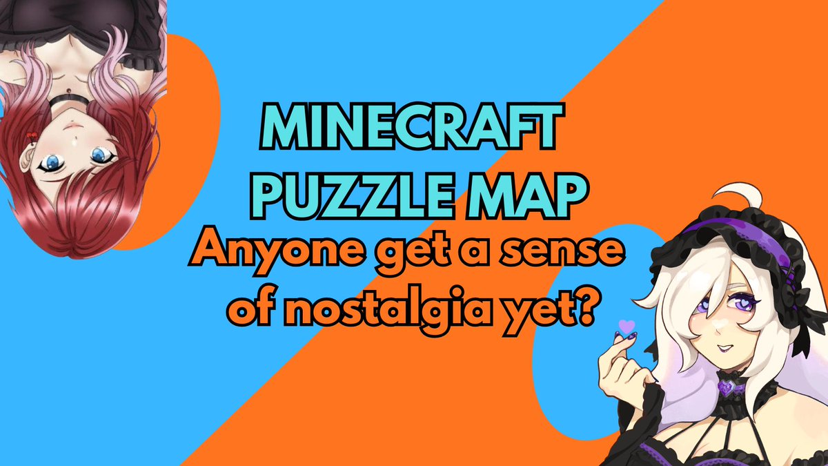 {STREAM ALERT}  Blast from the past here with a ICONIC MINECRAFT PUZZLE MAP, join me and cherry right now (4PM EST). While i teach her Minecraft and try to make sense of a old map lol