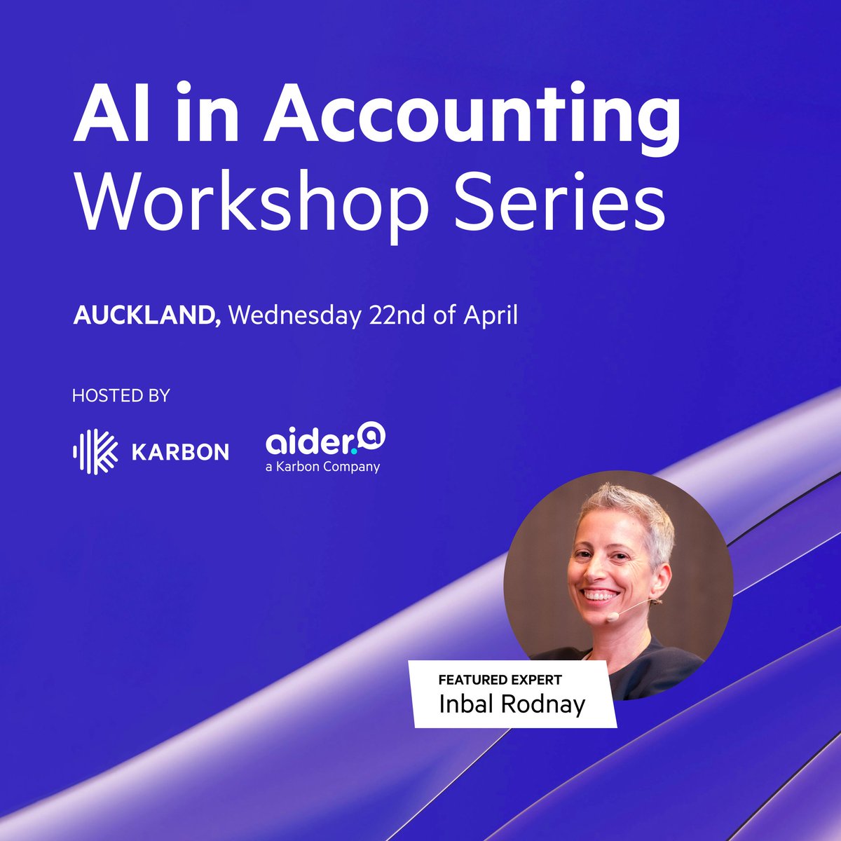 AskAider's tweet photo. We're hosting a hands-on AI workshop in Auckland with Inbal Rodnay  - and spots are very limited!

📅 Wednesday, April 22 | 9am - 3pm
📍 Auckland CBD
🎟️ $750 NZD earlybird | $950 NZD standard

👉 Secure your spot: https://t.co/yLBArtg1mS https://t.co/zid3iE4Ujw