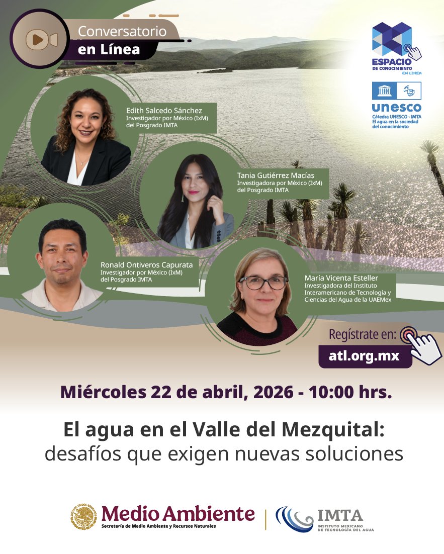 Cátedra UNESCO-IMTA tweet media