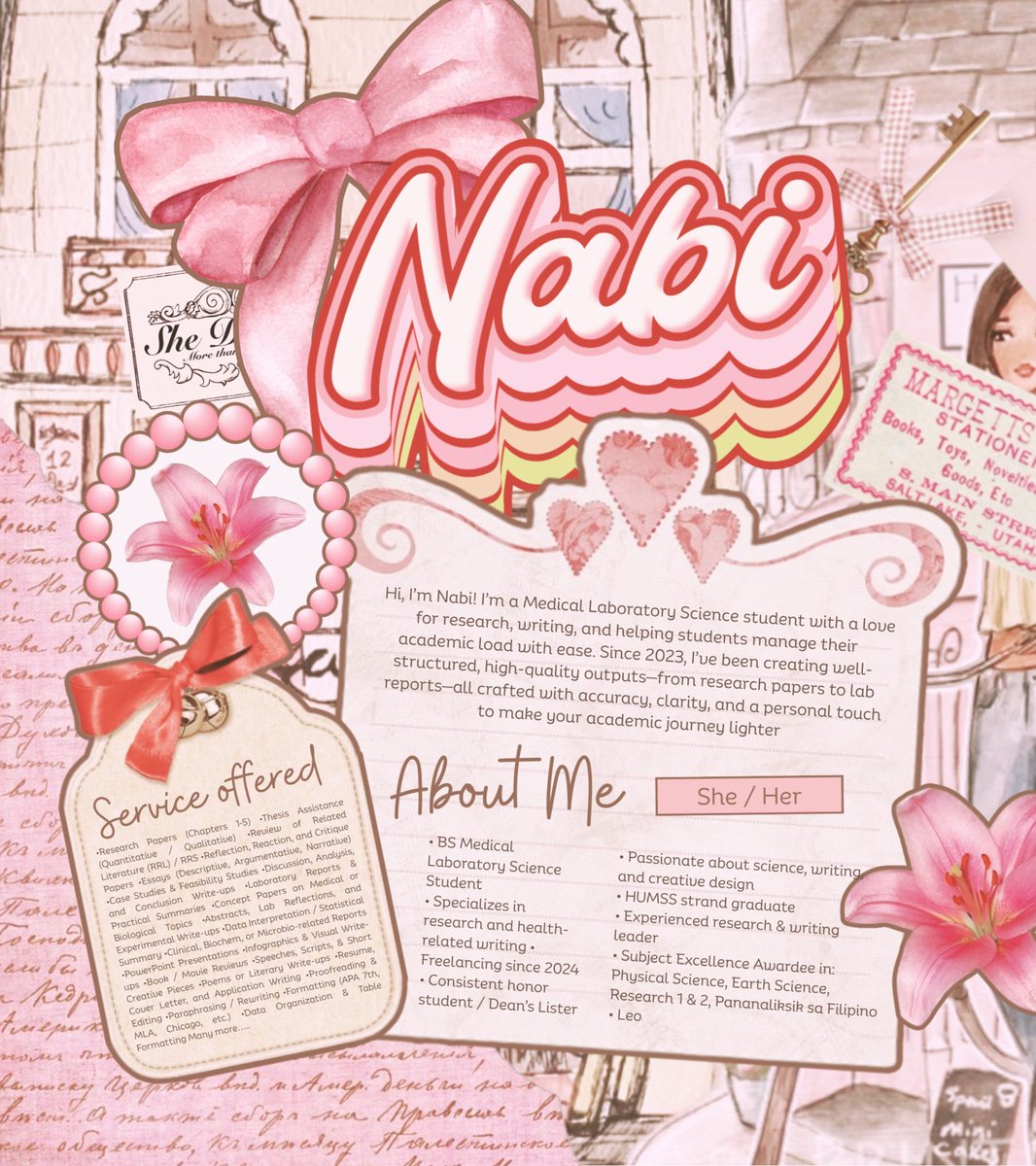 commsbynabi's tweet photo. 🎀 𝐵𝑜𝓃𝒿𝑜𝓊𝓇, 𝐼’𝓂 𝒩𝒶𝒷𝒾!

Let every word you craft carry softness, purpose, and joy —
𝑒𝓉 𝓋𝑜𝒾𝓁à 𝓁𝒶 𝓂𝒶𝑔𝒾𝑒 ꕤ｡˚⋆

My official commsheet is here! Swipe to see my services and let’s lighten your workload together ౨ৎ

🌸𝓕𝓮𝓮𝓭𝓫𝓪𝓬𝓴𝓼: #nabi_fied 🎀 https://t.co/zV1HixWPc5