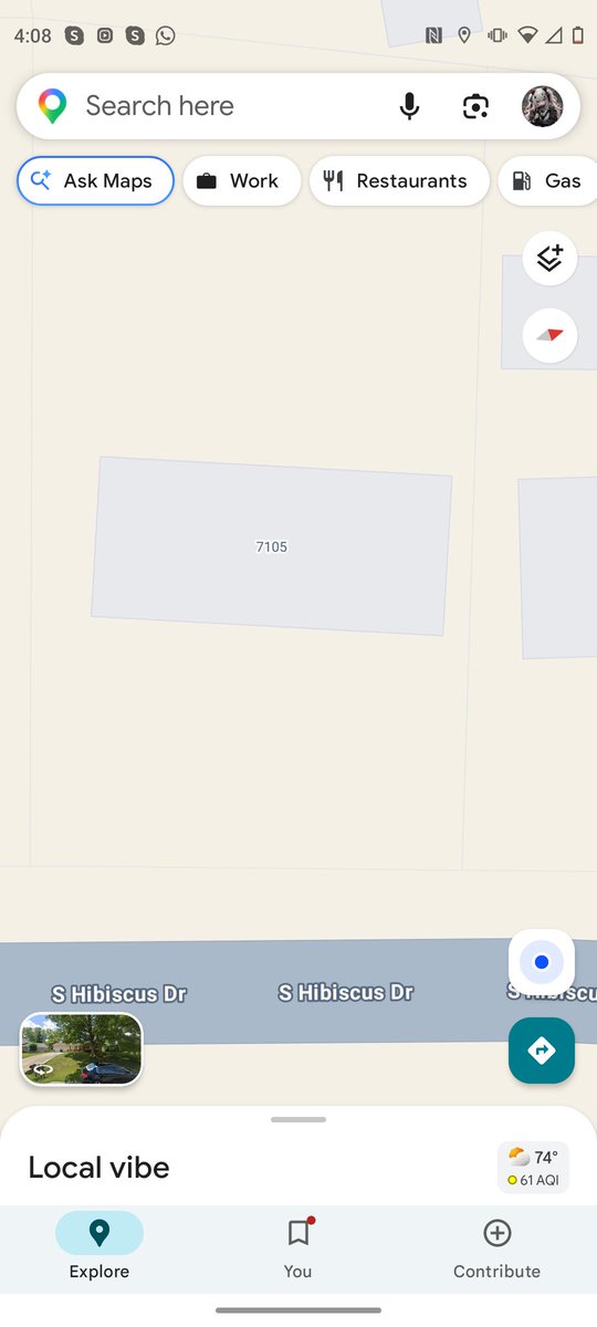 AndrewSeabolt2's tweet photo. This Lady that lives in my subdivision thinks she's God when she calls Monroe county and the sheriff's office to get us to clean up are quote unquote messy driveway when we have no garbage on our driveway and every car that we have is registered classic Karen driveway spotless https://t.co/kTGrkftUZW