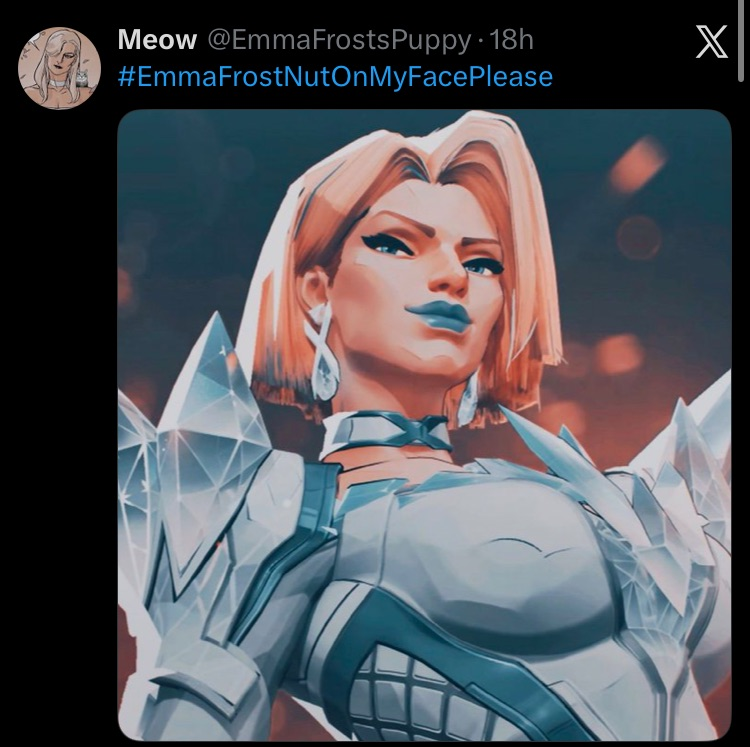 People Down Bad For Marvel Rivals Characters tweet media