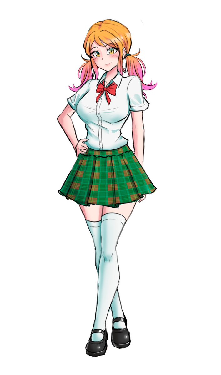 OC WIP!
Even back in her school days, Mia used to get in the same kind of troubles lol