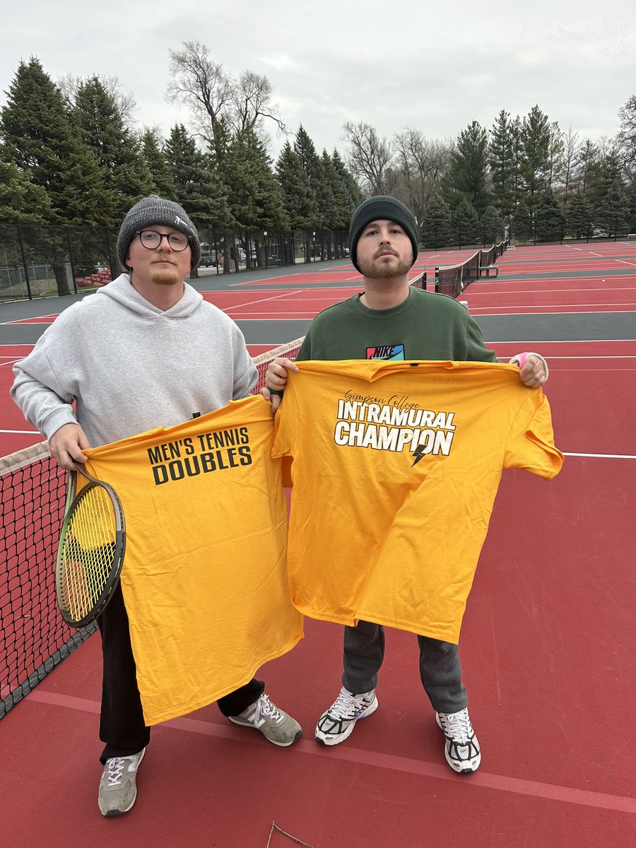 SC_intramurals's tweet photo. Congrats to the IM Tennis ๐พ Doubles Champs๐ #scim https://t.co/Tqz96HgaGE