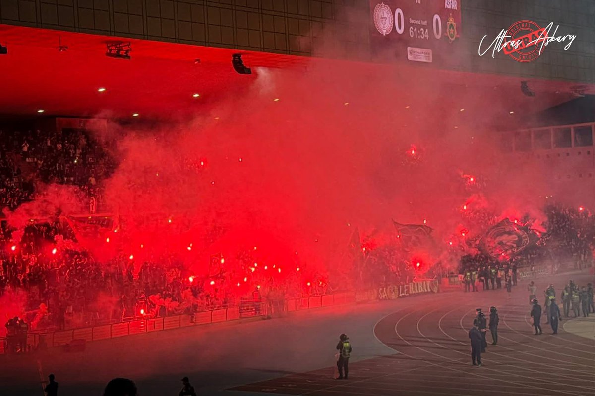 Ultras Askary Rabat 05 tweet media