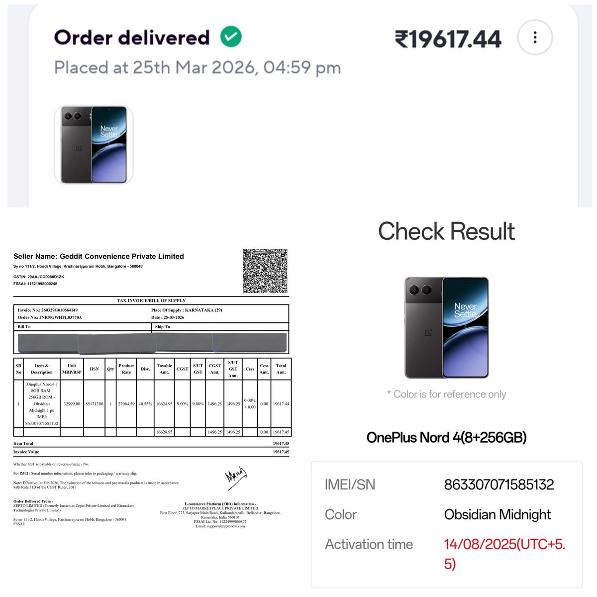 CrBull25's tweet photo. #Zeptoscam @zeptocares @ZeptoNow  @jagograhakjago 7) https://t.co/Pu0HeaL67e