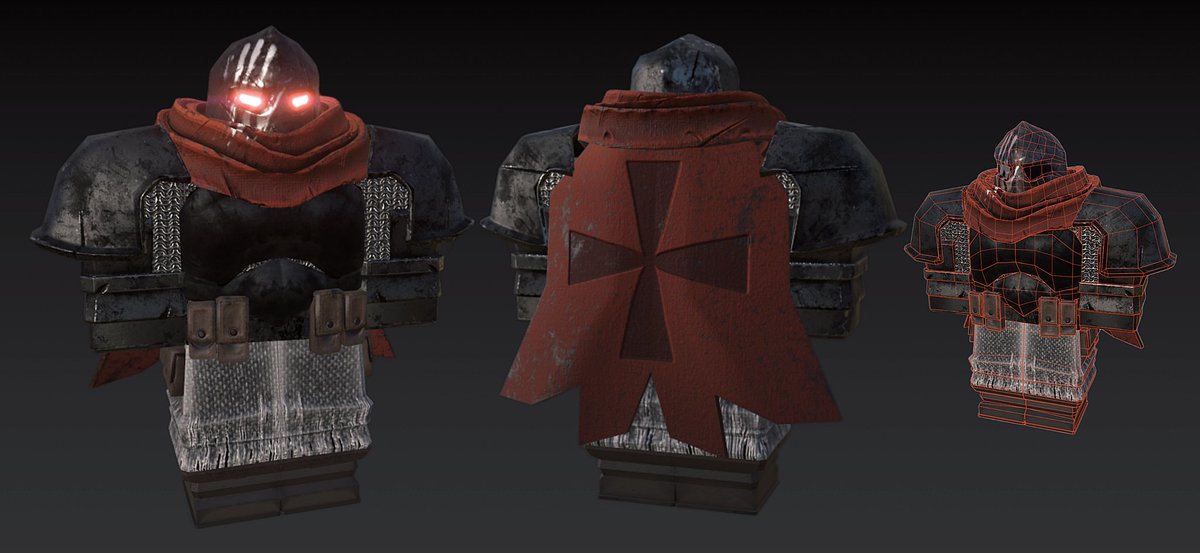 Constantyn297's tweet image. R6 Knight brute

I'll make him a set in the upcoming days.
#RobloxDev #3DModeling #3DArt #3DArtist #3DDesign #GameAssets #Blender3Dm #BlenderArtist #SubstancePainter
