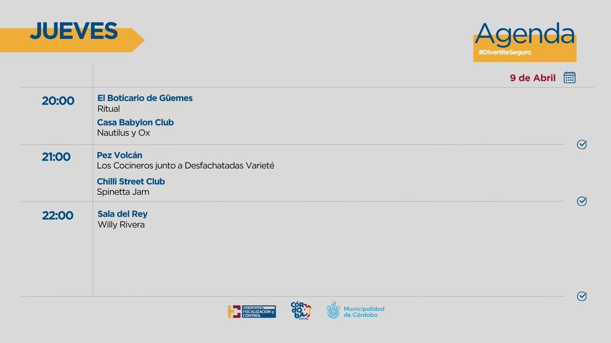 Ente Municipal de Fiscalización y Control tweet media