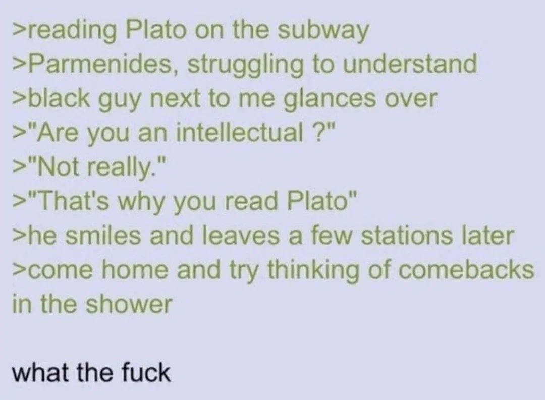 Greentext Poster tweet media