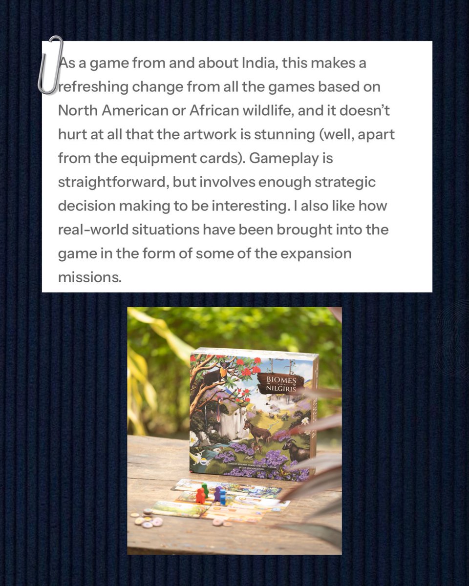 CBluencore's tweet photo. A closer look at Biomes of Nilgiris — through @ZatuGames 🌿

A feature that beautifully reflects the strategy, storytelling, and purpose behind the game.

Swipe through for highlights from the preview!

Read the full blog ➡️ https://t.co/Lvx9uJV9Be? https://t.co/ZGbYXjM0g2
