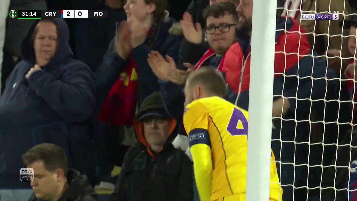 لعبة جماعية رائعة تهدي كريستال بالاس الهدف الثاني #دوري_المؤتمر_الأوروبي 