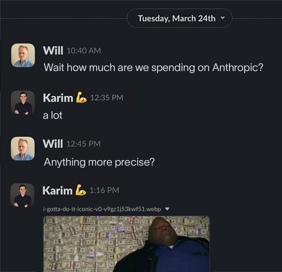 Everyone is tokenmaxxing, but no is tokentrackking. 

If you're one wrong prompt away from blowing $50K over the weekend -- Ramp got you 🤝