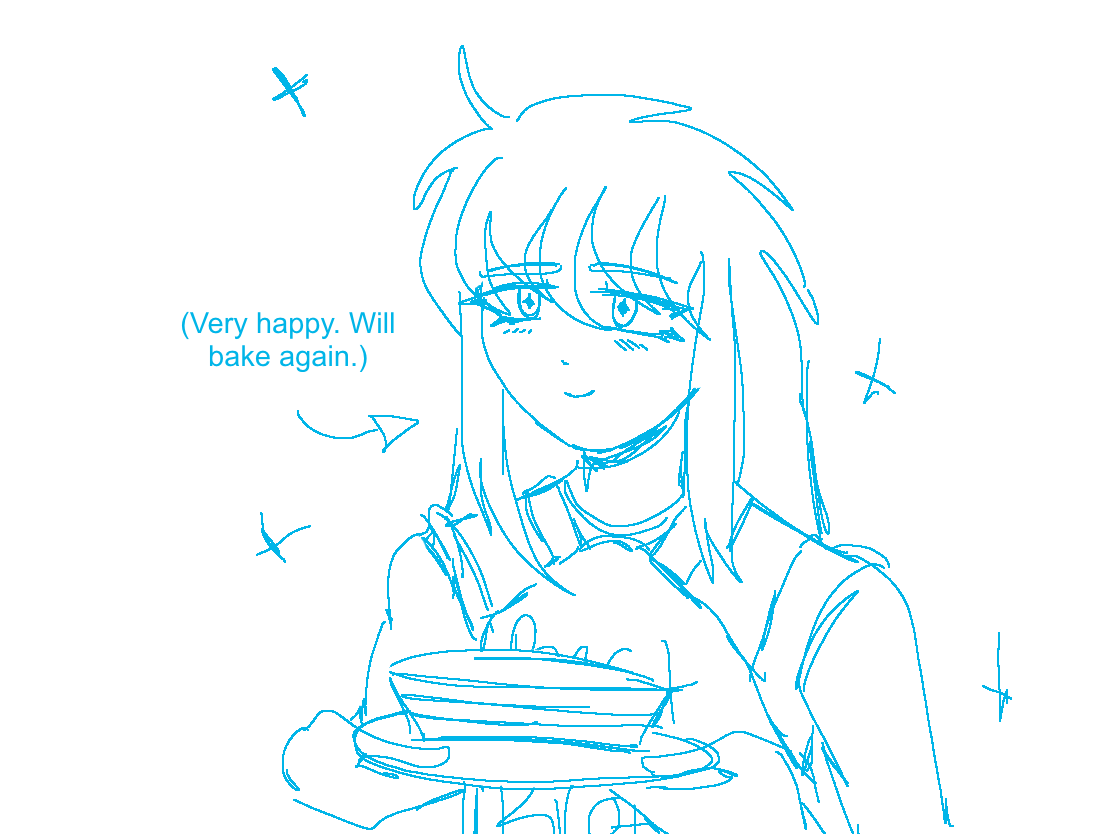 dragonicestar's tweet photo. big brother camus tries to bake a cake for his sister. failed... successfully?

#saintseiya https://t.co/FbaEdHhAgy