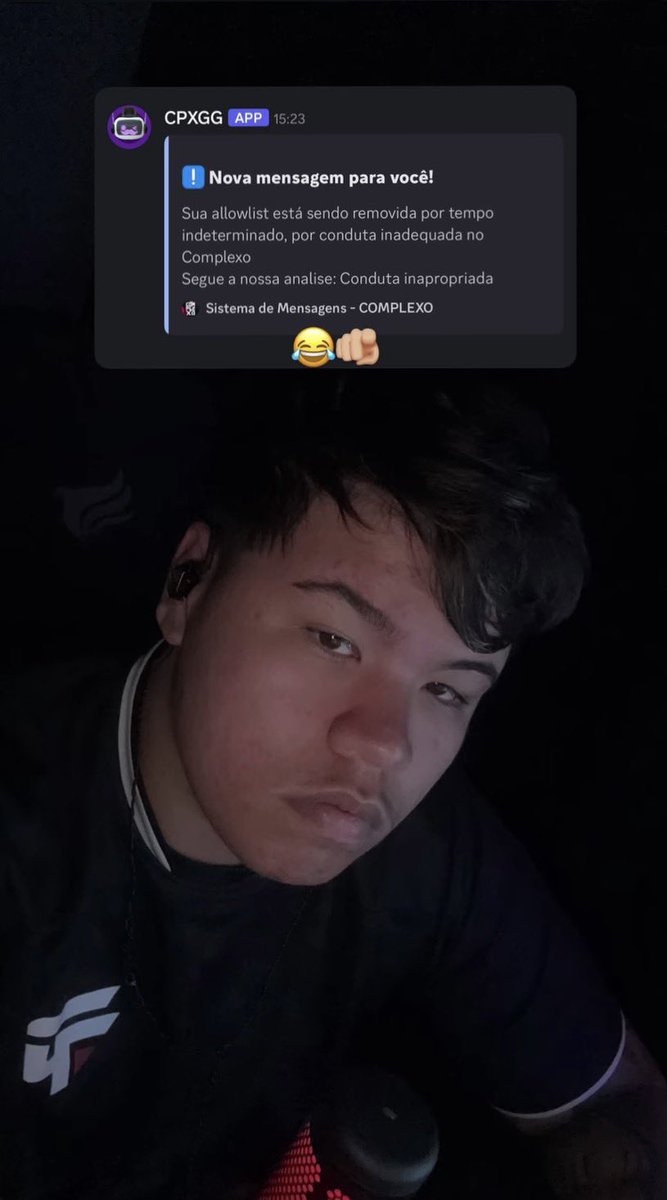 centrals7ven_'s tweet image. Infelizmente, o Locking tomou ban indeterminado. Vamos torcer para que saia o quanto antes.

Via: Instagram @lockingfps

#pjlgordo