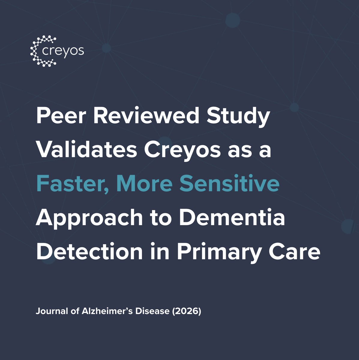 Creyos (formerly Cambridge Brain Sciences) tweet media