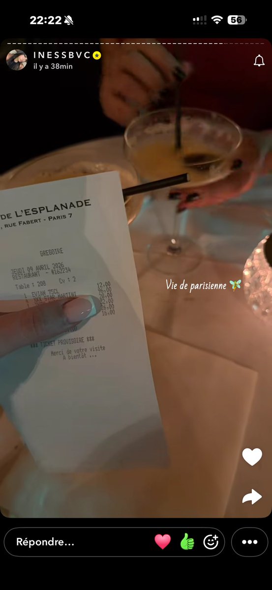 amayynurr's tweet image. Ines BVC qui boit de l’alcool jsuis chokbar