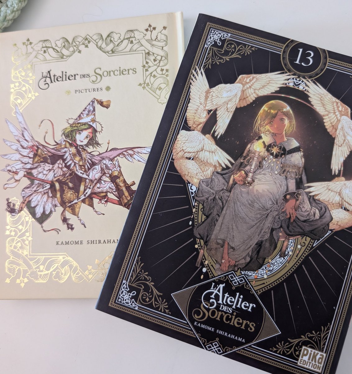 hiruxhoshi's tweet image. I think it's funny how i almost have every wha volume but technically i can't read one of them because a friend from france gifted me a wha art book and it came with vol 13 in a beautiful variant cover but i can't read it because it's in french