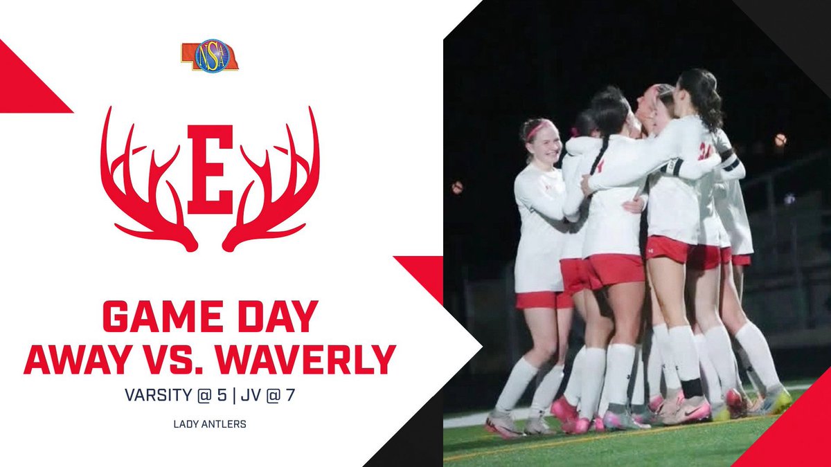 LadyAntlersSocr's tweet photo. ⭐️GAME DAY⭐️
⏰ VARSITY @ 5 | JV @ 7
⚽️ Waverly Vikings
📍Waverly High School
#AntlerNation #NoLimits #StrongerTogether https://t.co/cI3ArBL4qi