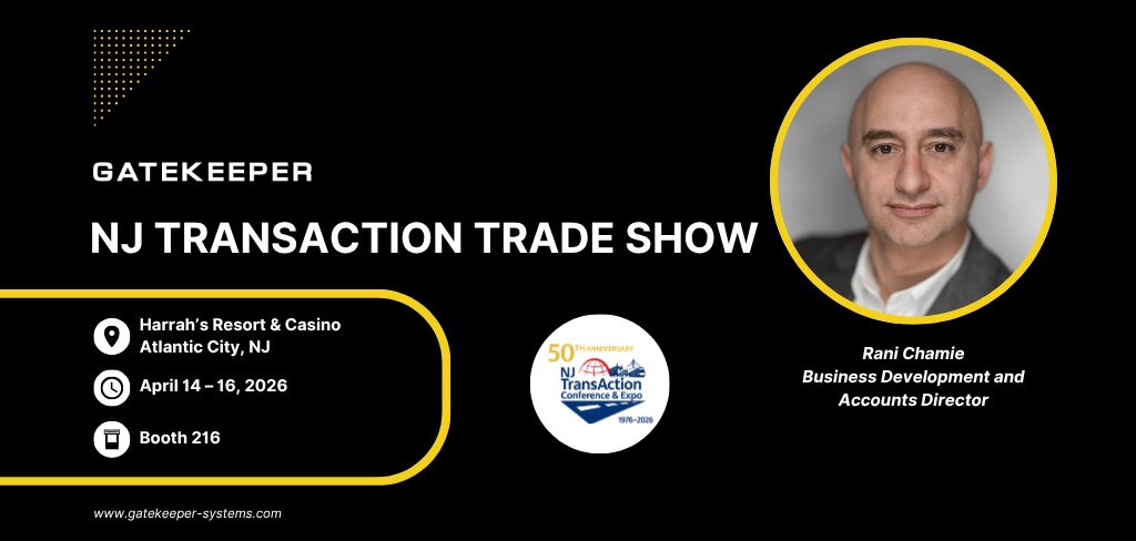GatekeeperGSI's tweet photo. Gatekeeper is heading to NJ TransAction 2026, New Jersey’s premier transportation conference, bringing together rail, transit, infrastructure, and mobility leaders from across North America.

📍 Harrah’s Resort & Casino, Atlantic City
📅 April 14–16, 2026
📌 Booth #216

Stop by our booth to learn more about Gatekeeper’s intelligent mobile video and data solutions built for rail and transit systems, including onboard rail video, AI-powered analytics, and fleet and infrastructure integration.

To learn more about how AI is being used in transit today, read our latest blog here: https://t.co/vosK2tOcy6

$GSI.V $GKPRF