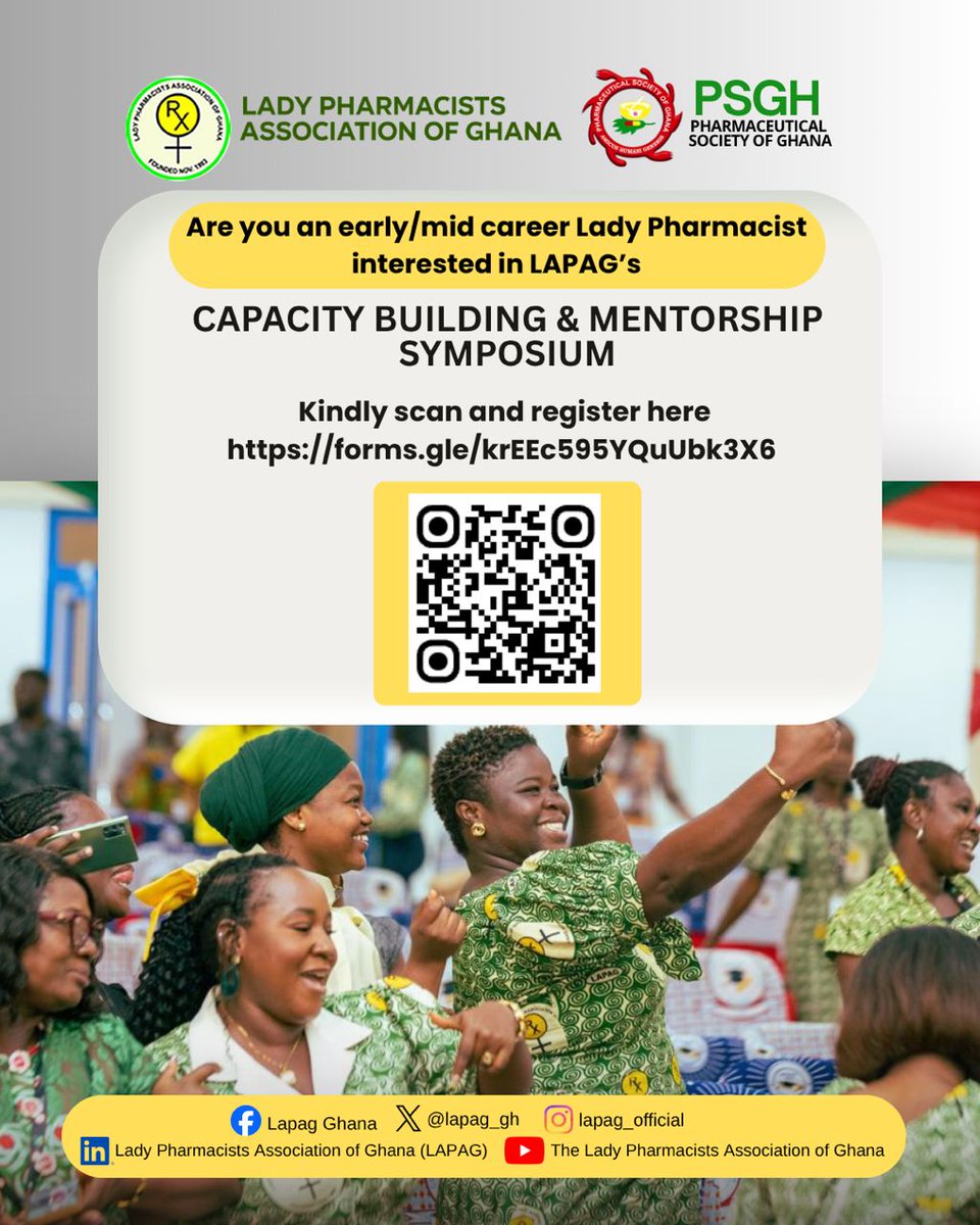 Lady Pharmacists Association of Ghana (LAPAG) tweet media
