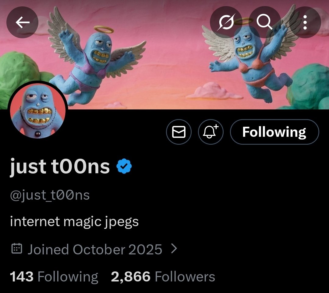 RoundTripBeni's tweet photo. NFTs (Early &amp; not soo early..)

Early:
- @SlogonETH 
- @ZeroBoizClub 

Established:
- @just_t00ns 
- @GoblynzNFT 

Keeping tabs, you should too. https://t.co/Yq3RoO09uJ