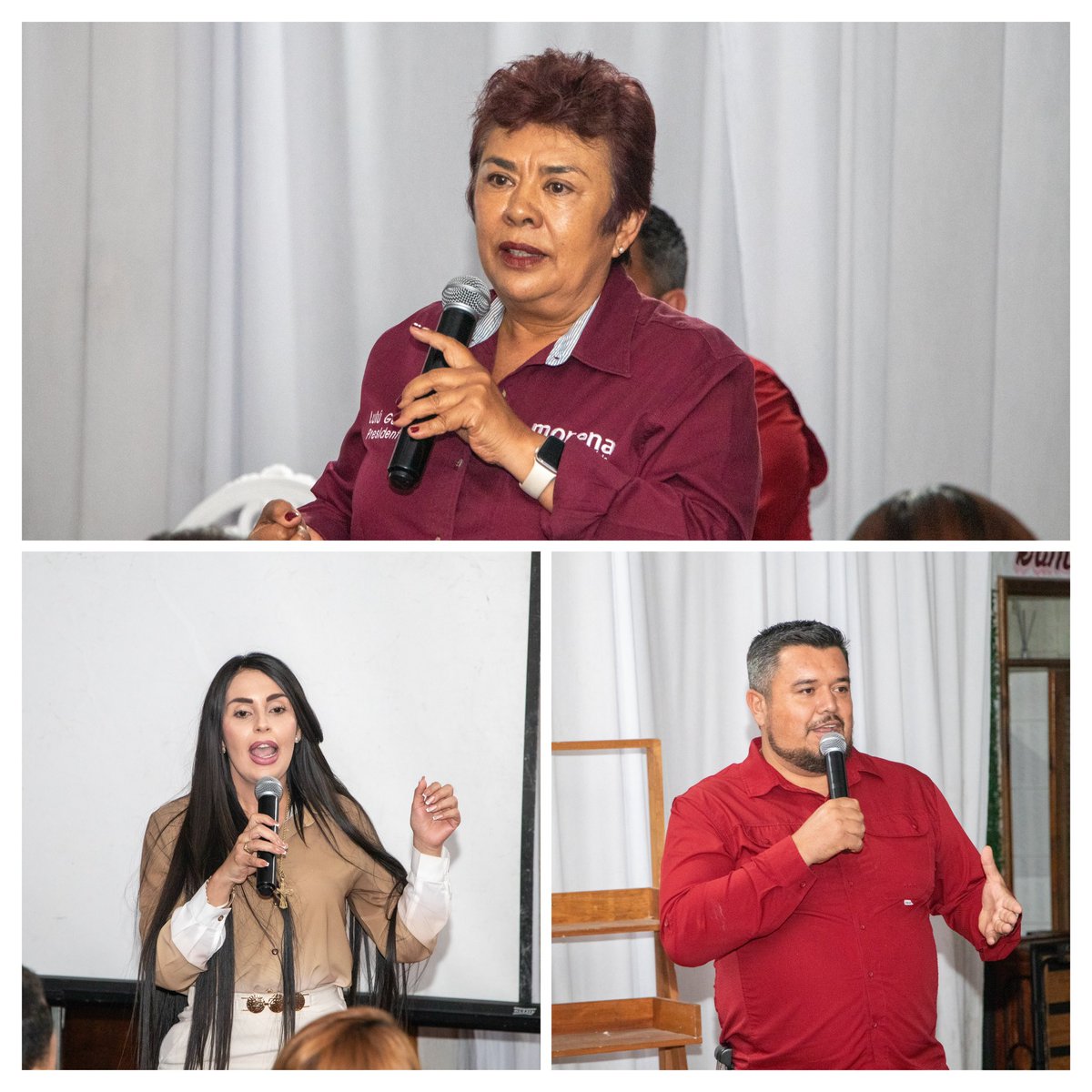 GarciaGaray_L's tweet photo. ¡#SantiagoPapasquiaro es territorio de la 4T!
Exitosa asamblea informativa sostuvimos, donde pudimos compartir los mecanismos de unidad del pasado consejo nacional, en todo nuestro estado, la estructura se fortalece para respaldar el proyecto de nuestra Presidenta @Claudiashein. ¡La organización es nuestra mayor fuerza!