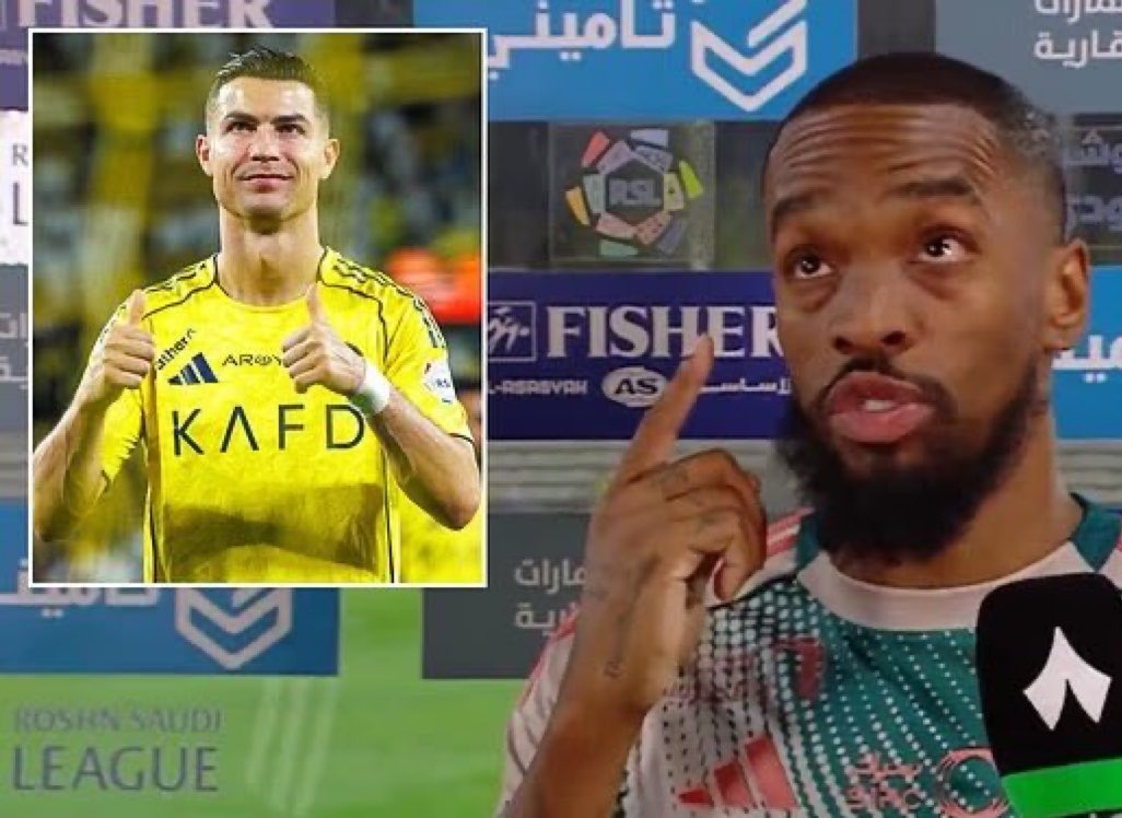 tazeuro's tweet photo. 🚨🚨🚨🚨🚨🚨🚨🚨 عاجل — الـميل 🏴󠁧󠁢󠁥󠁮󠁧󠁿 :

كريستيانو رونالدو في قلب اتهامات بالغش في الدوري السعودي، بعد مزاعم من إيفان توني وجالينو حول ما قاله لهم الحكم. https://t.co/AhzJAr0HDI