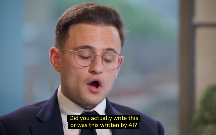 HermioneCameron's tweet image. All the excitement about AI, and yet... #TheApprentice