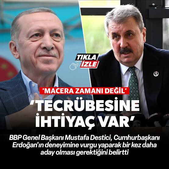 Ne diyelim;
En iyisini en doğrusunu liderler bilir..
Bizim ne aklımız ne fikrimiz yeter..
Vardır bir bildiği.!