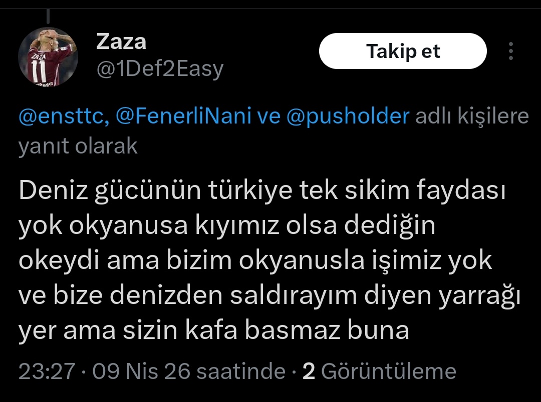 bahtıskikdenizci⚓ tweet media