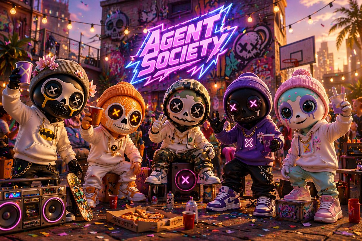 Agent Society tweet media