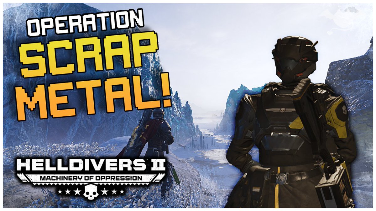 |LIVE NOW!|
Join me today as i dive into hell once again....a cold hell...and answer SOS beacons on Marfark! Let our capes flapping in the wind of this frigid planet be a symbol of what's to come for these clankers!
twitch.tv/lilibeanvt
youtube.com/@LilibeanVT