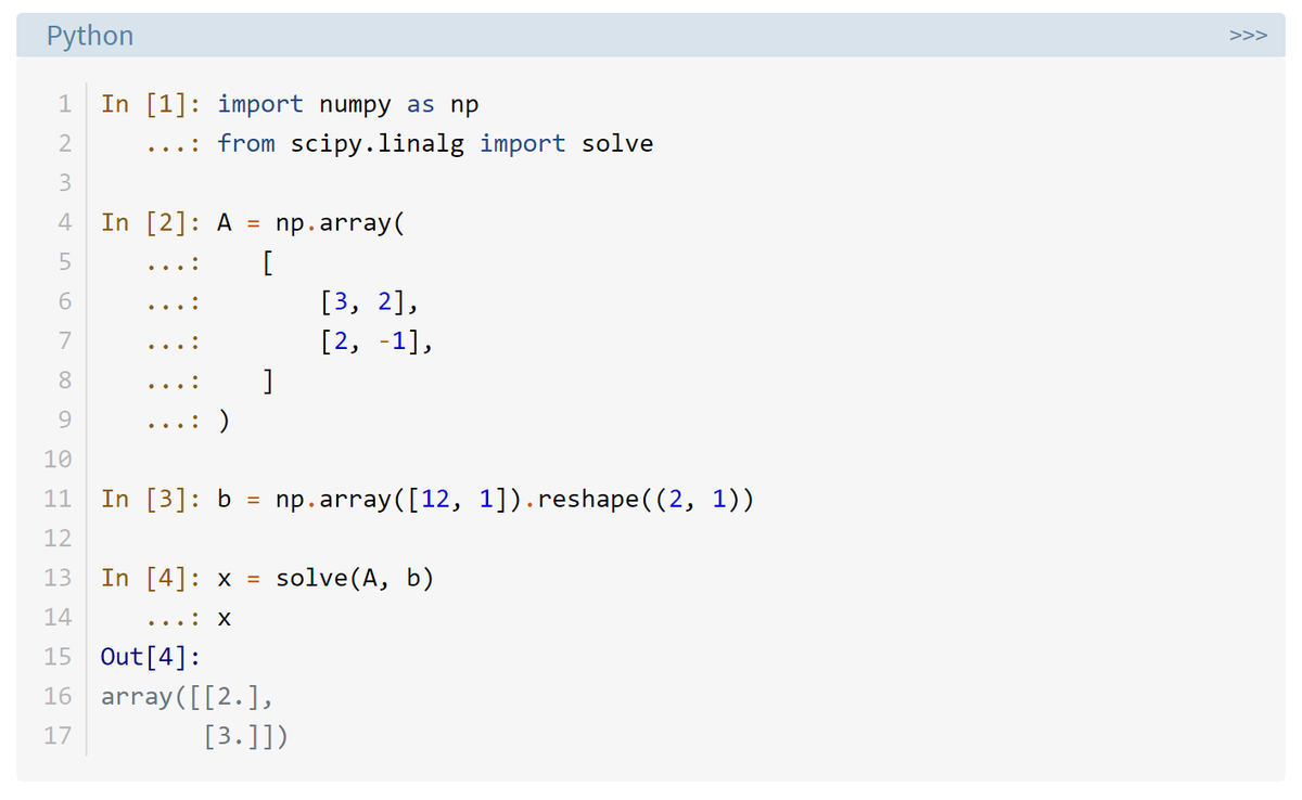 🐍📰 Working With Linear Systems in Python With scipy.linalg — https://t ...