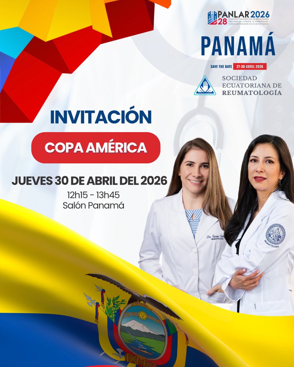 Sociedad Ecuatoriana de Reumatología tweet media