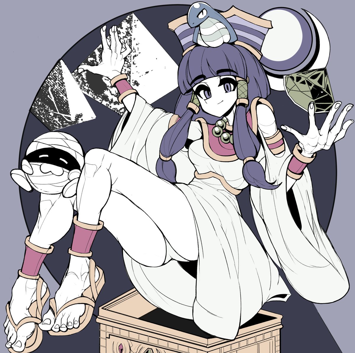 Ando606MPH's tweet image. Shinin' Queen! ✨
Patrako from Cleopatra Fortune
#taito #puzzle