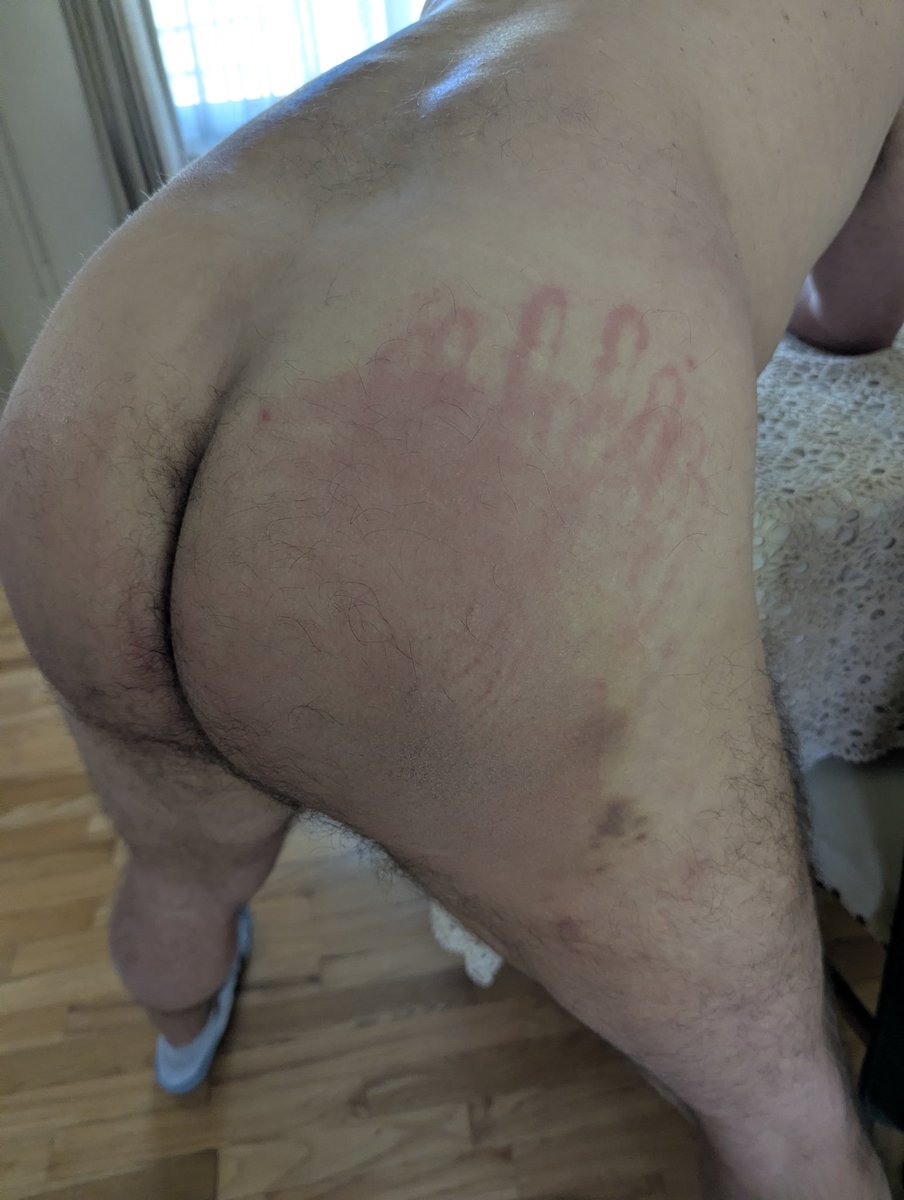 PDXSpankMe's tweet photo. Day 2 with the cage on and first proper spanking while caged.    Crazy sensations! https://t.co/Dp4LPl41gF