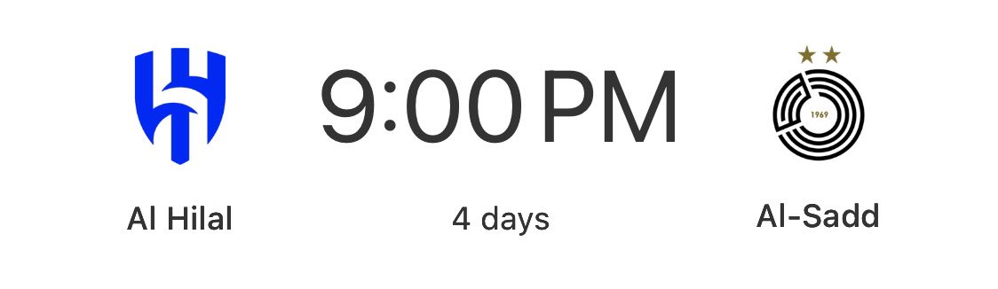 اللهم يا مسهّل الحديد، ويا مَليّن الصّلب الشديد، ويا منجز الوعيد، ويا من توكل عليه العبد كُفي، نسألك يا قوي يا متين أن توفق الهلال ضد السد، وتجعل التأهل من نصيب الهلال، اللهم اكتب للهلال التوفيق بقدرتك التي لا تُعجزها الأسباب اللهم اجعل النخبه هذا الموسم من نصيب الهلال🤲🏻