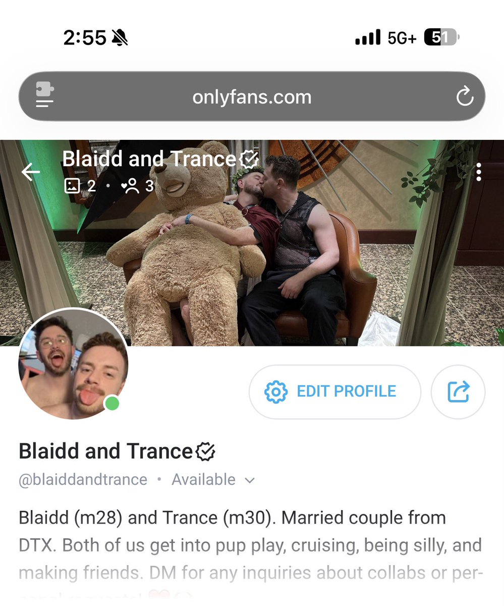 Blaidd and Trance ➡️ PURPLE PARTY tweet media