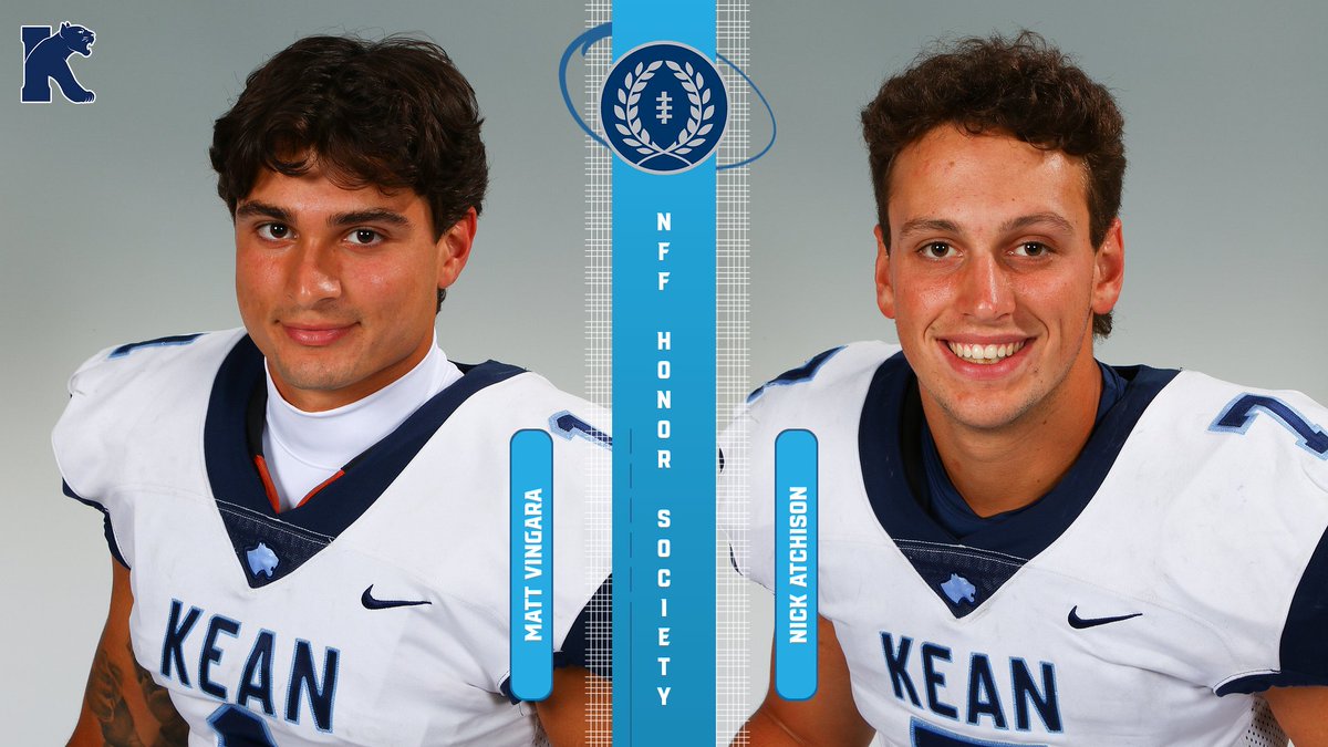 KeanAthletics's tweet photo. Two Cougars Named to NFF Hampshire Honor Society

https://t.co/fzYO8cv4NF https://t.co/6Wjs4aYDxk
