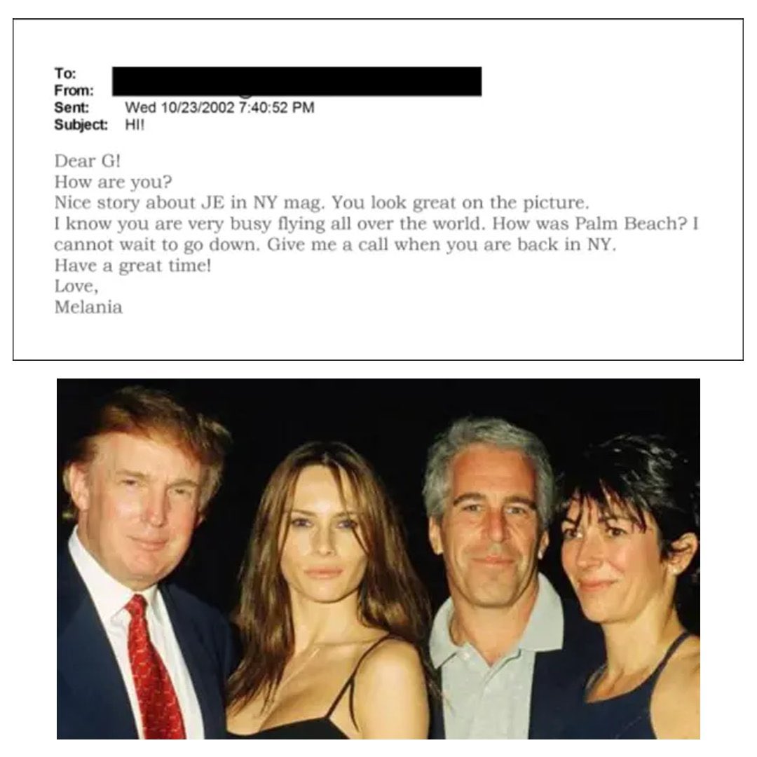 Fraser_USA's tweet photo. @FLOTUS Did Israel come swinging with Epstein transparency threats after the “ceasefire” shenanigans? Uh oh! https://t.co/PQyC00flUr