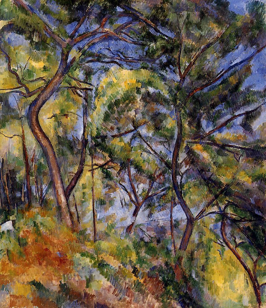 cezanneart's tweet image. Forest #artbots #cezanne
