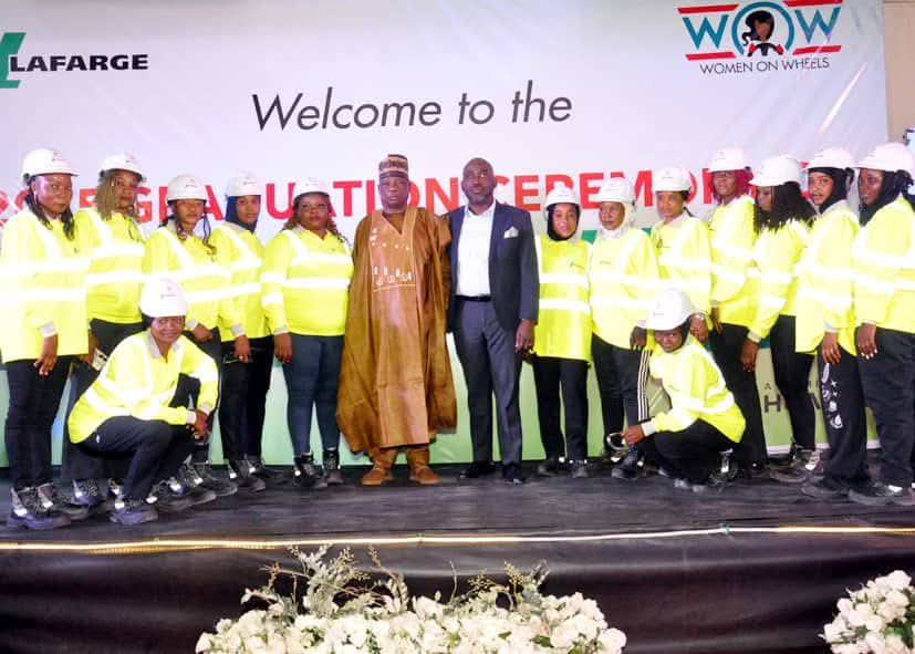 GombeDopest_'s tweet photo. @Lafarge_Africa Plc has graduated 20 truck drivers—15 women and 5 men—under its maiden Women on Wheels (WOW) programme in Ashaka, Gombe State, marking a significant step in promoting gender inclusion and addressing unemployment in Nigeria’s transport and logistics sector. https://t.co/HZ7M93DG8h