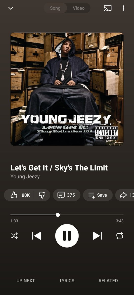 This is one of the most inspirational and motivational songs of all time.