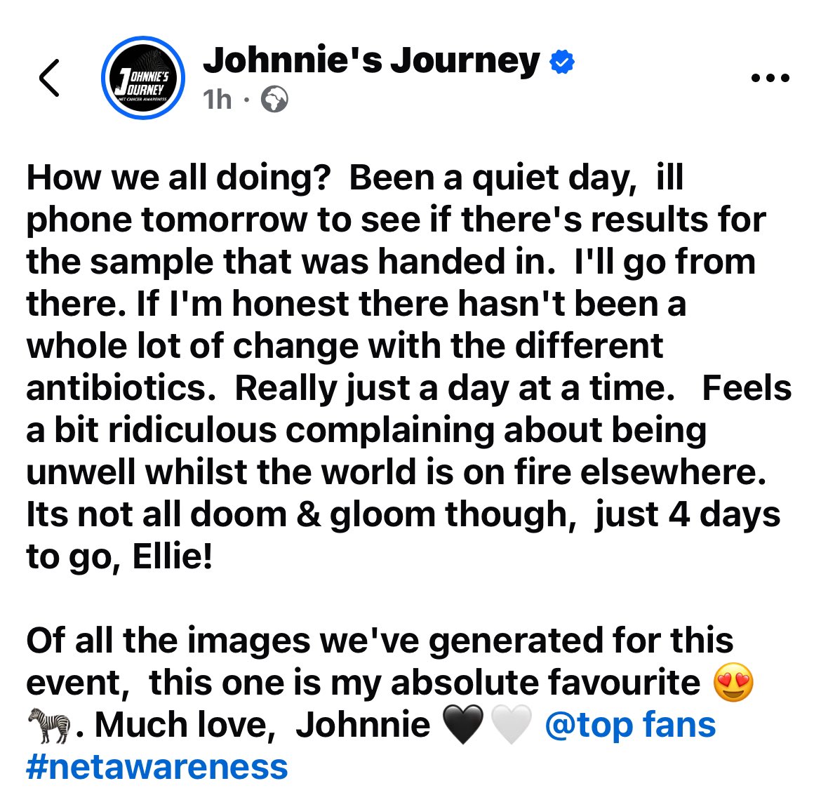 Johnnie's Journey tweet media
