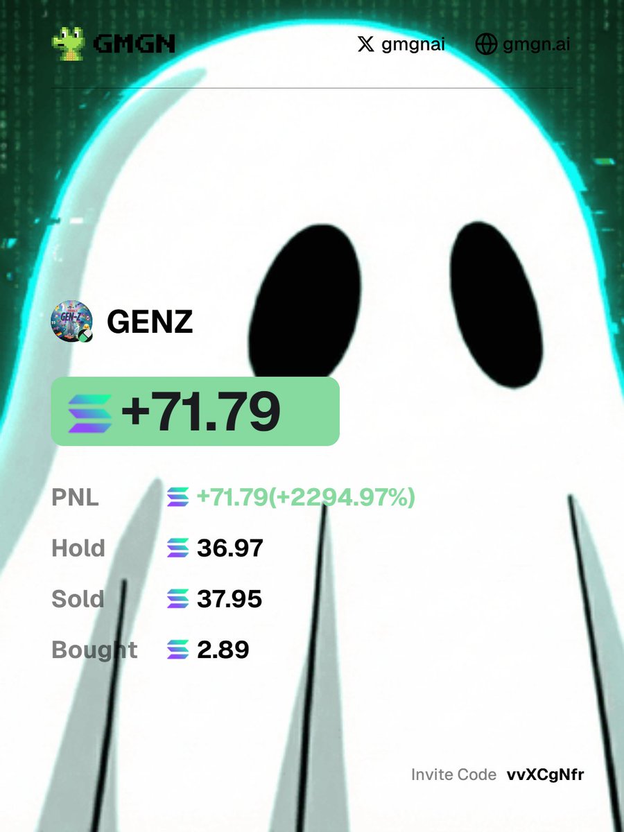 GhostSignaI's tweet photo. Filter through the noise with GhostSignal and start making money, it is without joking not that deep!

How many times do I need to tell you:
DATA > gambling
Thanks $GenZ https://t.co/M9lS1i1rkG