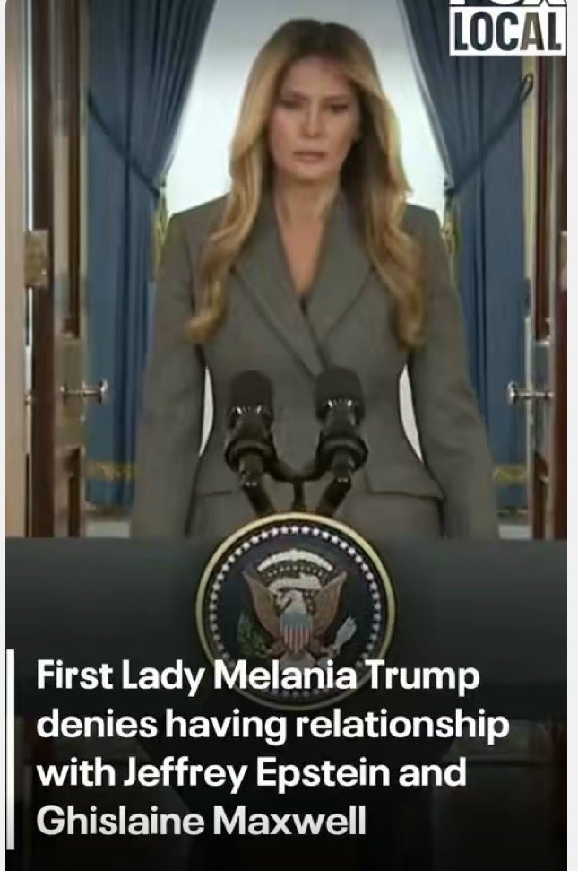 goRubenRuben's tweet image. “I Object” Melania Trump!
She  denies relationship with Epstein and “Objects”
#Melania #Epstein #IObject #BeBest #NoTacos4Trump #USDemocracy #Gavino28